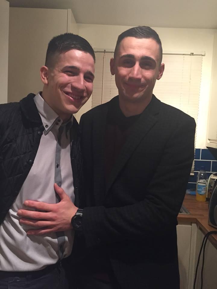 His younger brother Curtis Dyer, 22, pictured left, said the actions reflected the character of his sibling, pictured right