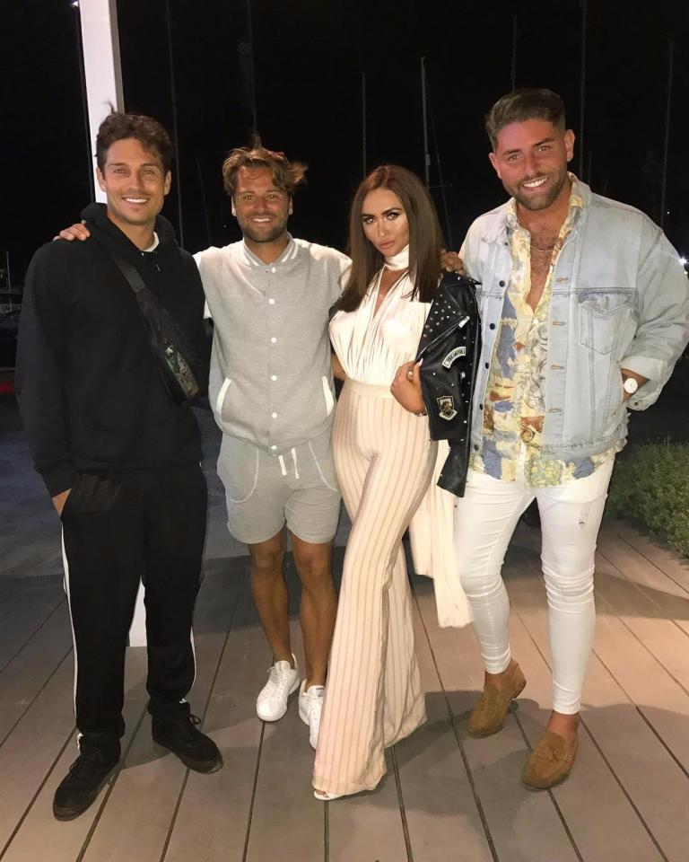  The pair seemed to go their separate ways straight after the show ended - with Charlotte spending her birthday with friends