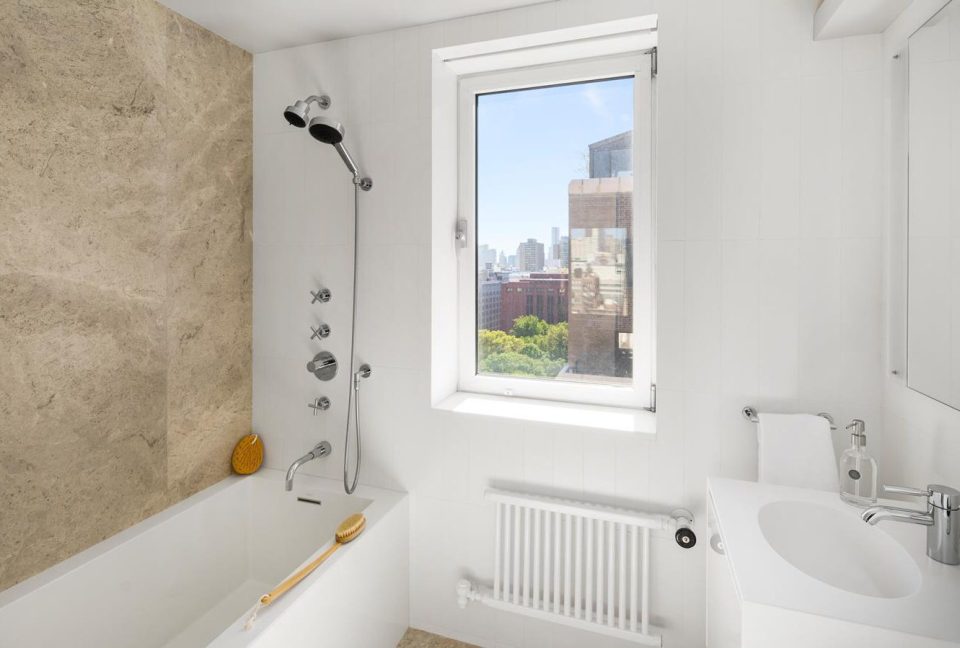 Even the bathroom has a spectacular view