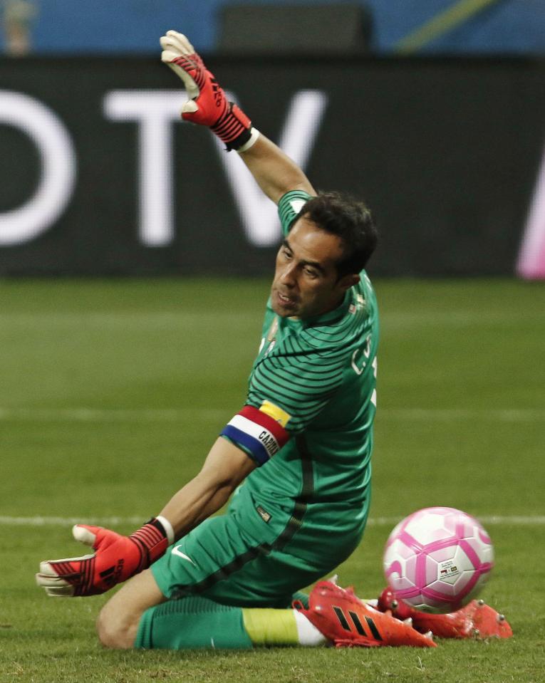  Bravo was beaten three times as Chile went down in Sao Paulo