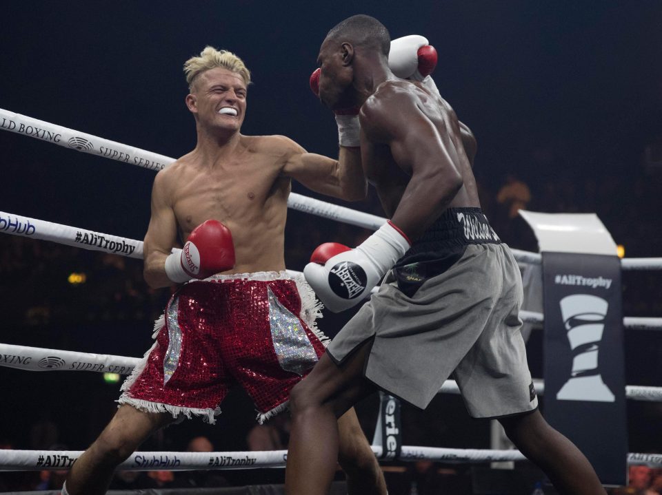 Nathanael Wilson was beaten for the first time in six fights
