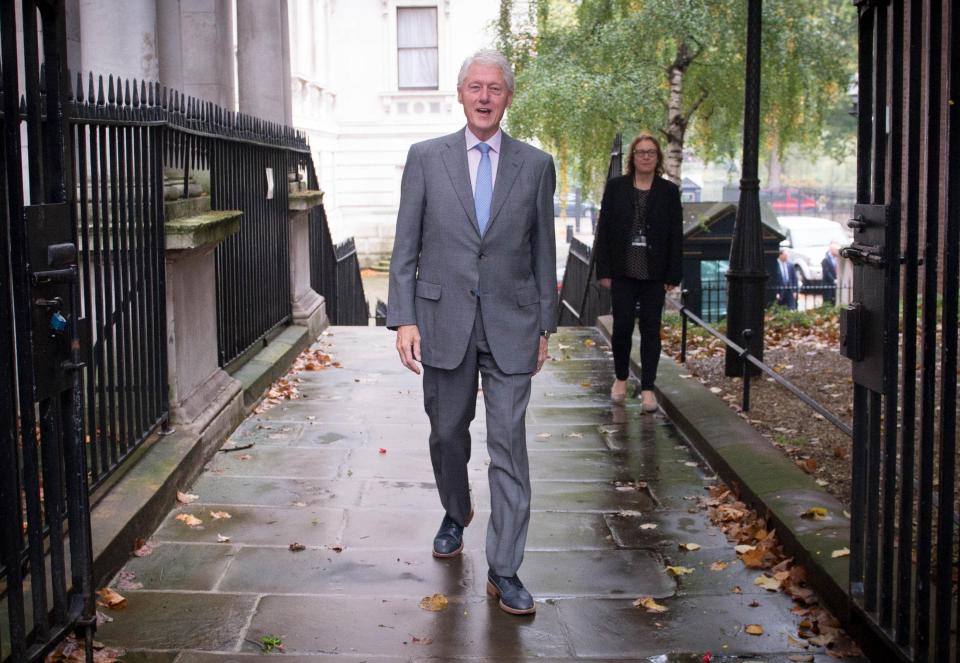  The former US President played a crucial role in the Good Friday Agreement
