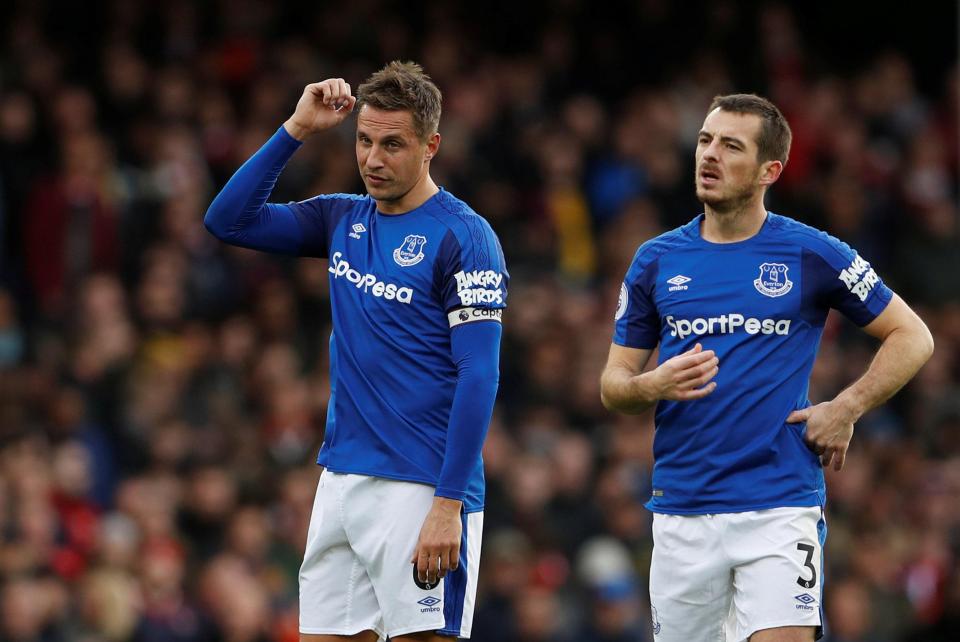  Everton's defence have struggled all season