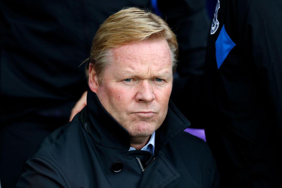 Ronald Koeman was sacked as Everton manager - but he could make a return to management with Holland
