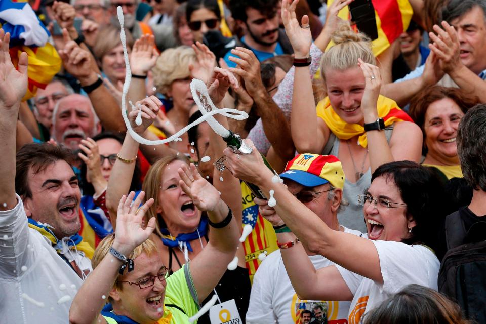 Just minutes after the results were announced, the Spanish Senate granted Madrid powers to impose direct rule on Catalonia