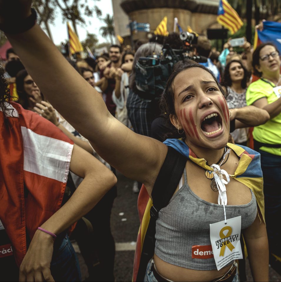 Spain now faces being ripped apart following the controversial vote