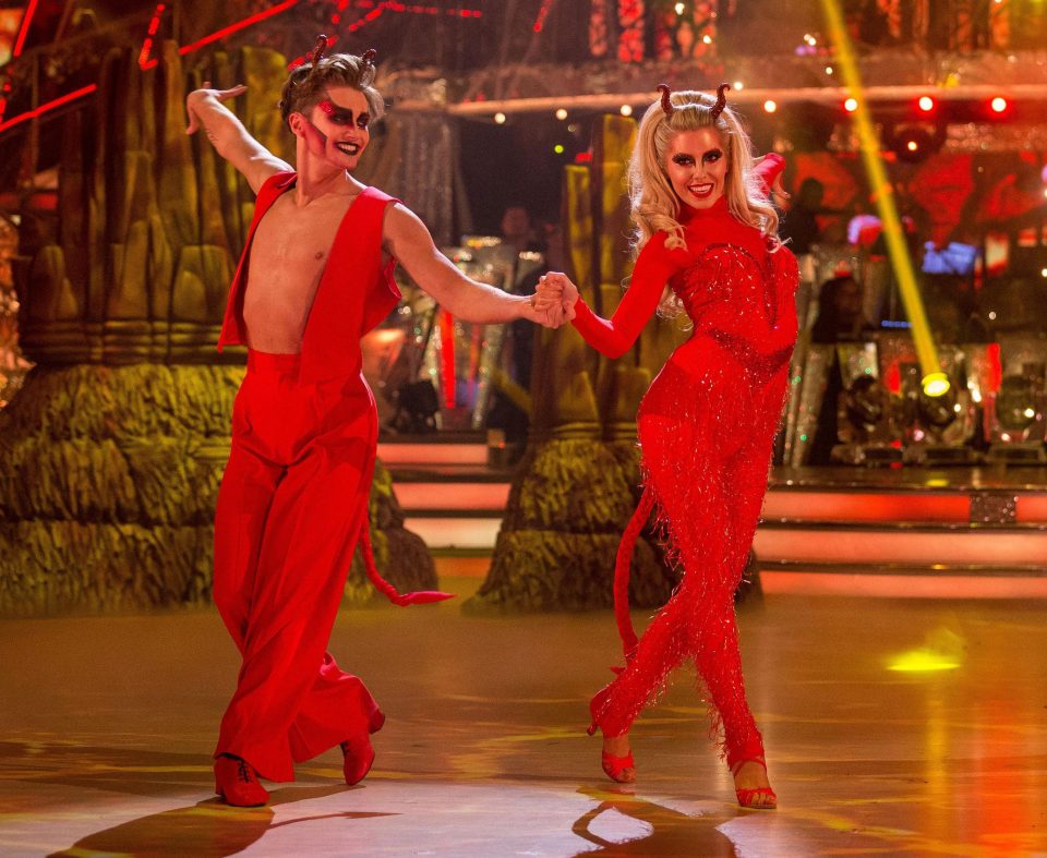  Mollie King and AJ Pritchard were partnered on Strictly Come Dancing