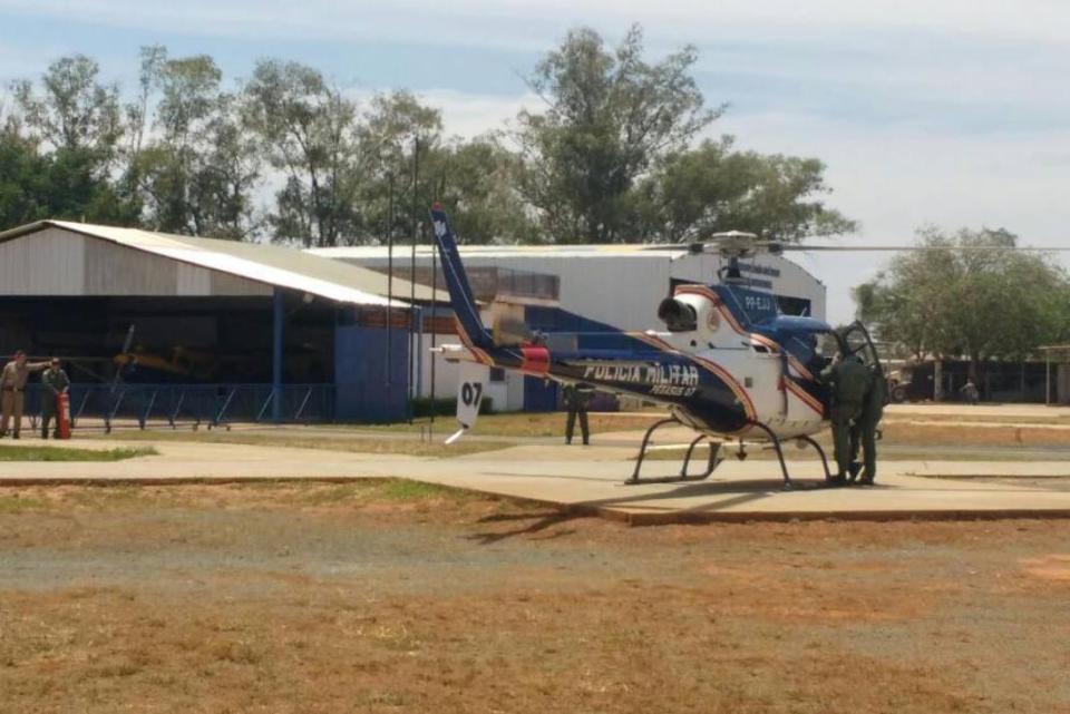  Police rescue helicopters have been dispatched to the scene