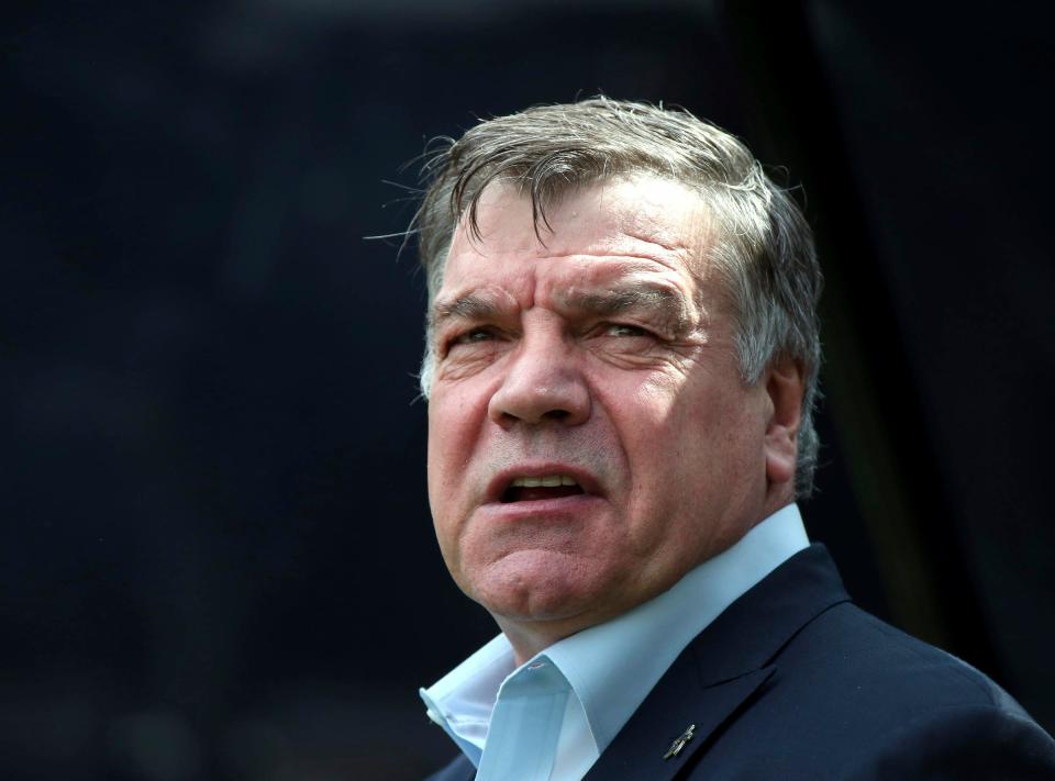  Sam Allardyce announced his departure from Crystal Palace in May 2017