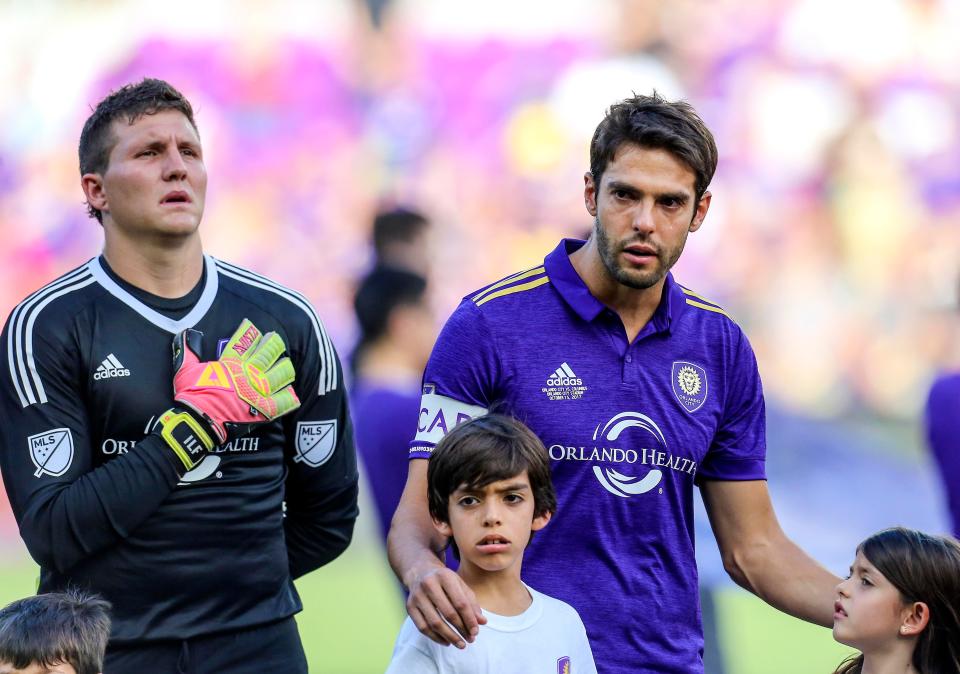 Kaka has just finished playing after spending three years with Orlando City in MLS