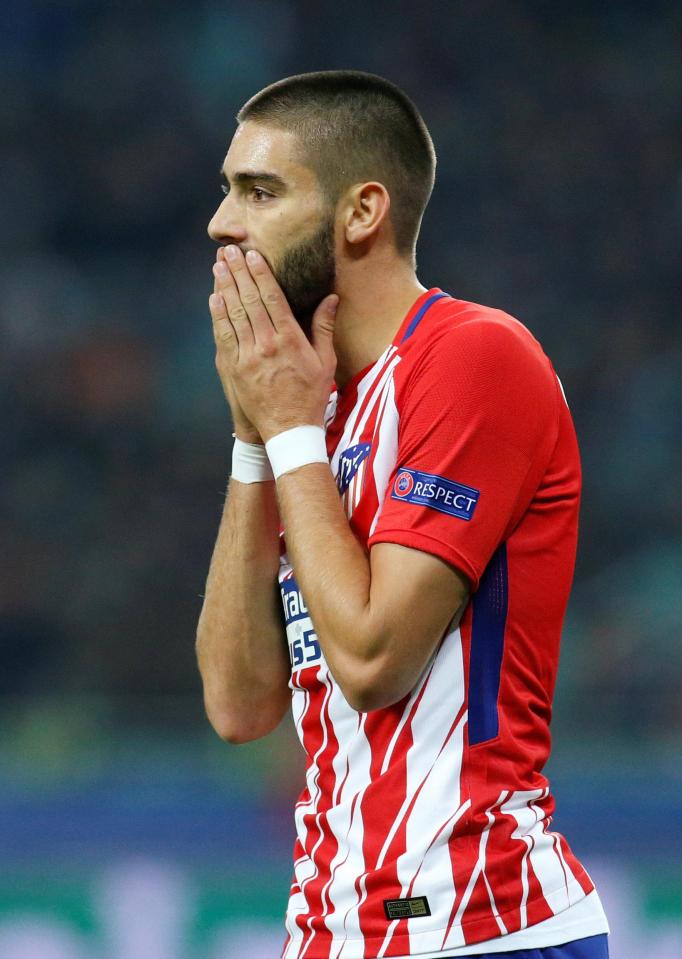 Carrasco is upset Atletico refused him permission to return to Belgium while he recovers from a knee injury