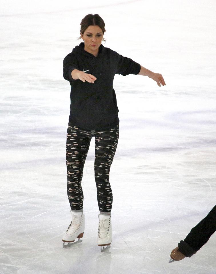  She mastered an elegant turn