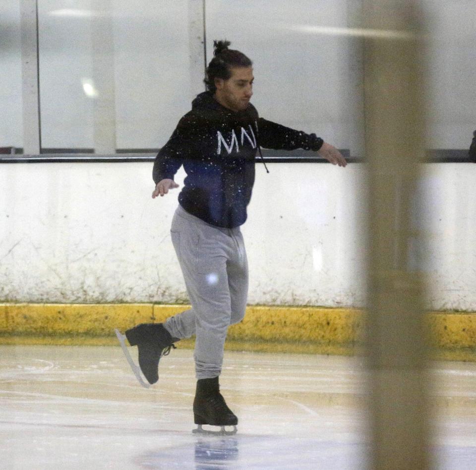  Kem Cetinay suffered a horrific fall whilst training for the rebooted ITV show