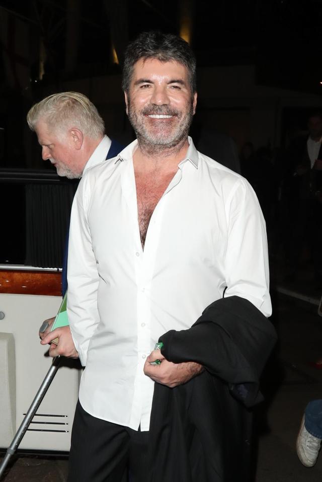  Simon Cowell is being challenged for number one