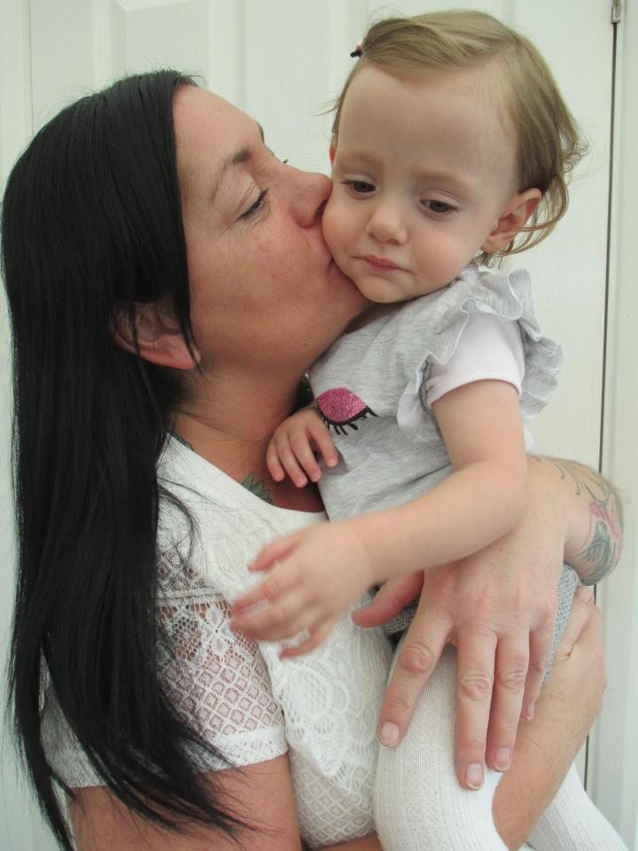 Nicole said she wanted to share her story to thank the NHS for everything they did for her, saving her life and that of her daughters
