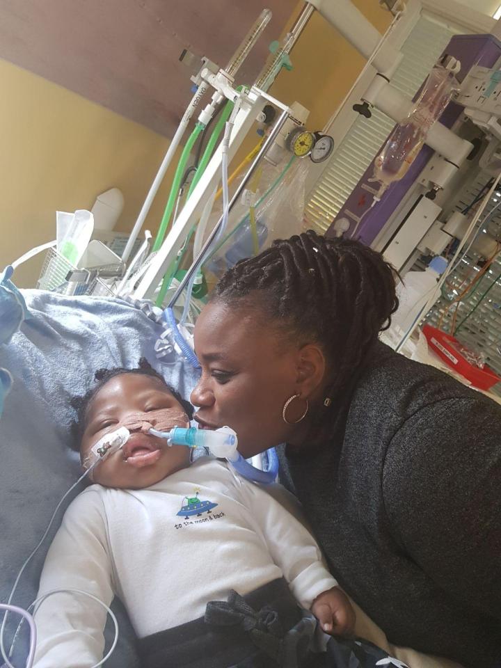  A family is battling to save their brain damaged son Isaiah Haastrup after a hospital said further treatment would be 'futile'