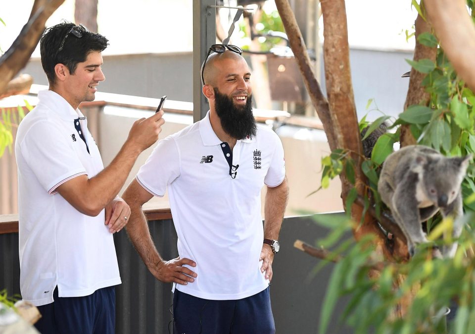 The two England stars took on the role of genuine tourists during their excursion on Monday