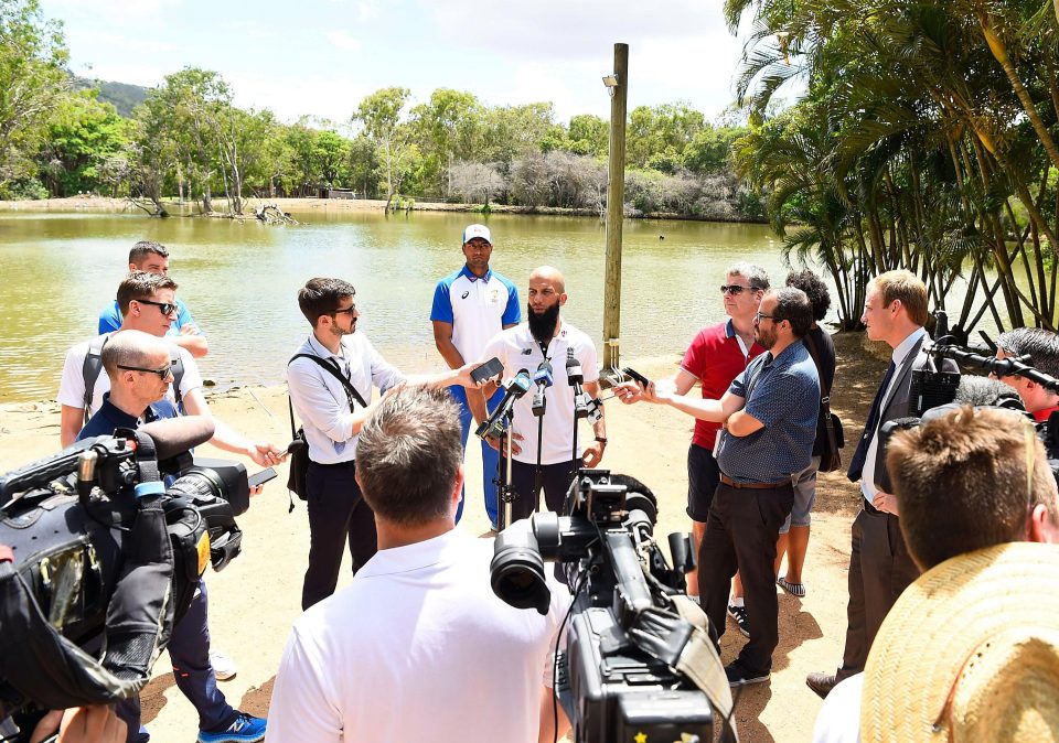 Moeen Ali will take to the field for the First Ashes Test in Brisbane in ten days time, barring any setbacks