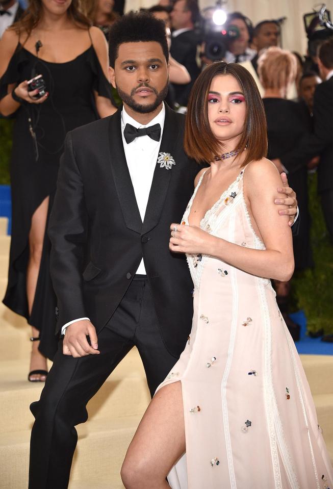 The Weeknd and Selena Gomez