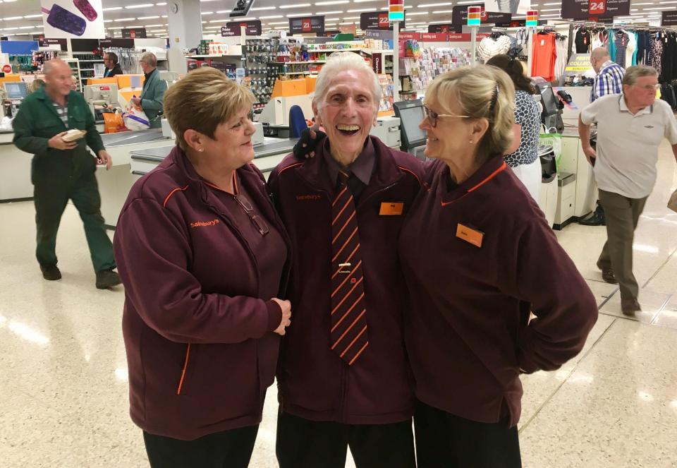  Mr Buttress worked in a south Wales branch of Sainsbury’s for over three decades
