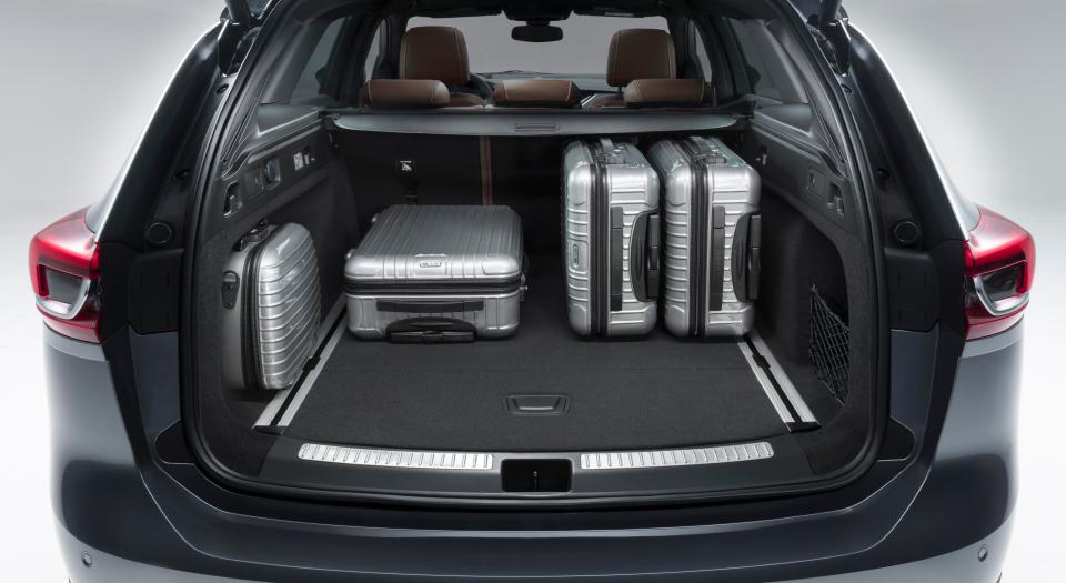  The boot has a hefty 590 litres capacity
