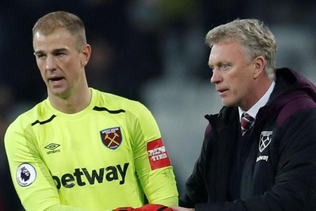 Joe Hart thanked West Ham fans for getting behind the team