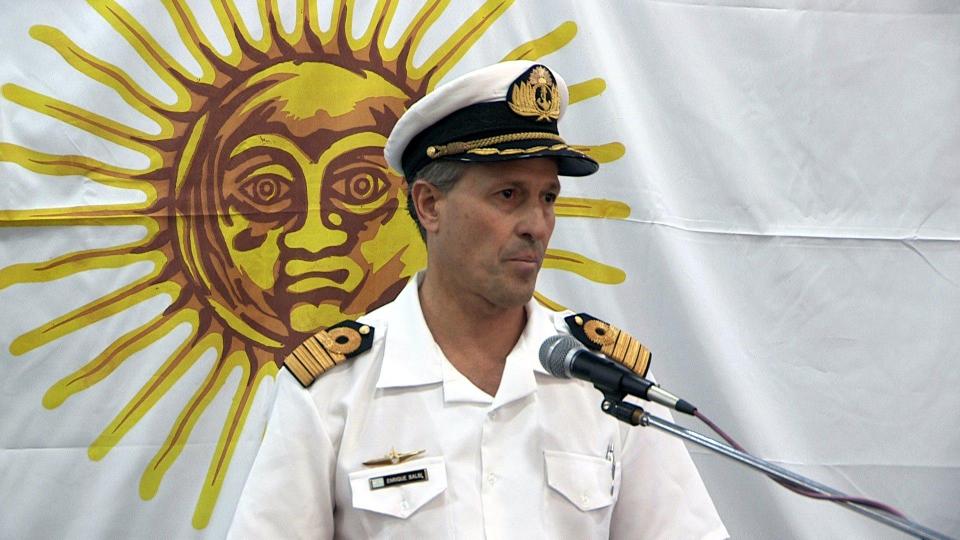  Argentine Navy spokesman Enrique Balbi said water entered the snorkel of the Argentine submarine hours before it vanished