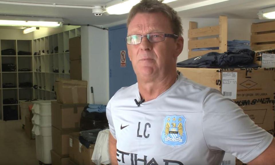  Les Chapman spent 17 years at Manchester City