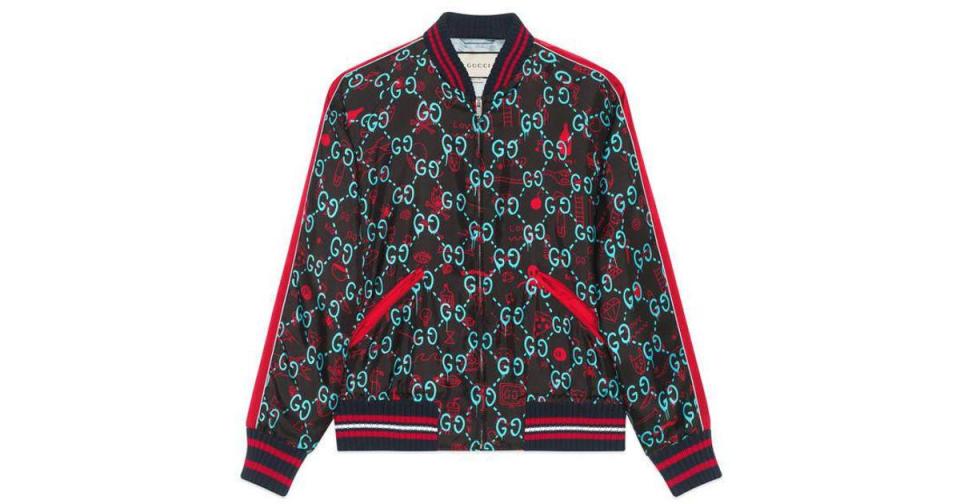  Benezema's Gucci jacket costs £2,480
