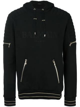  The Balmain biker sweatshirt as seen on Paul Pogba
