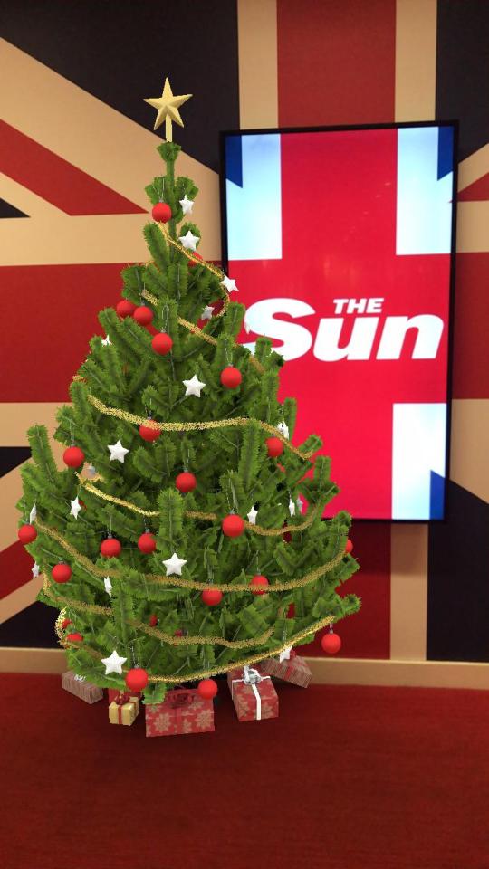  The Ikea app let's you try out your Christmas tree for size before you buy it