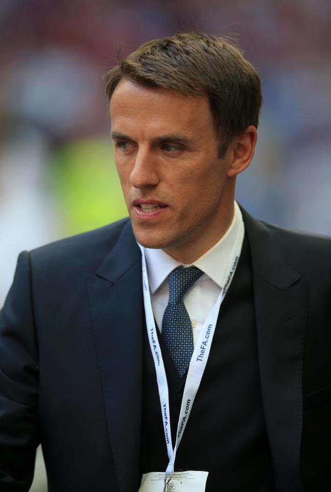 Phil Neville has blasted Christian Benteke for breaking with protocol during Palace's game with Bournemouth