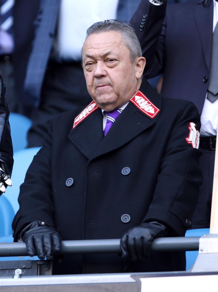 David Sullivan appeared to try and take credit for some of the club's more profitable signings