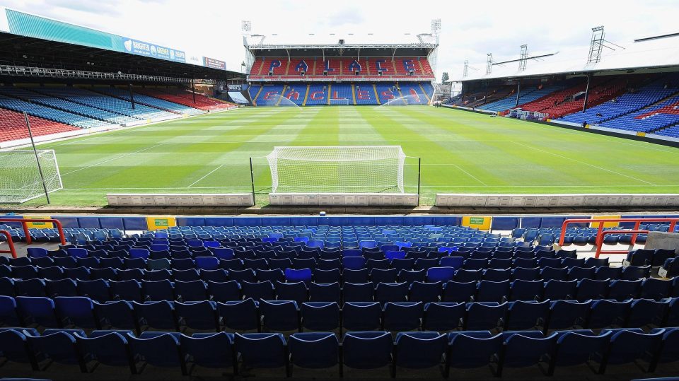 Selhurst Park is the scene of the Premier League showdown