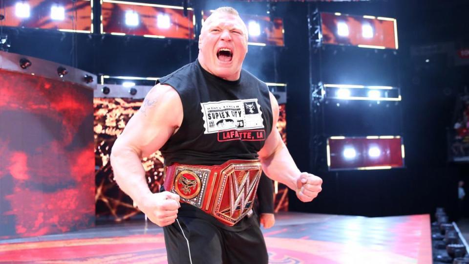  Universal Champion Brock Lesnar could potentially face Roman Reigns at Wrestlemania 33