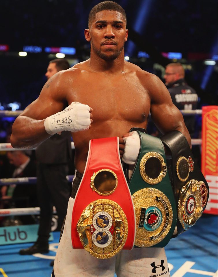 Anthony Joshua has accused Joseph Parker of disrespecting him