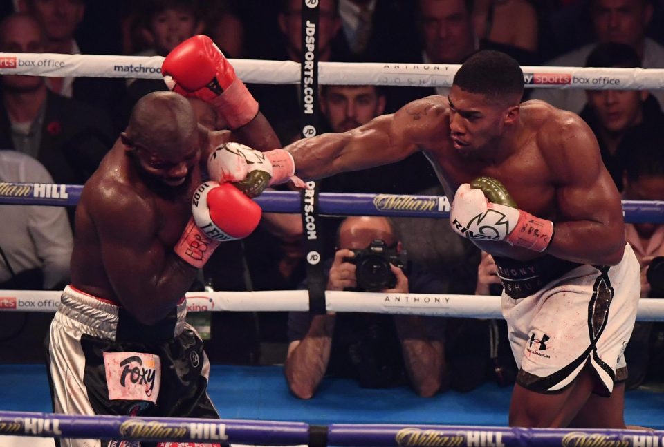 Joshuas last fight was a win over Carlos Takam