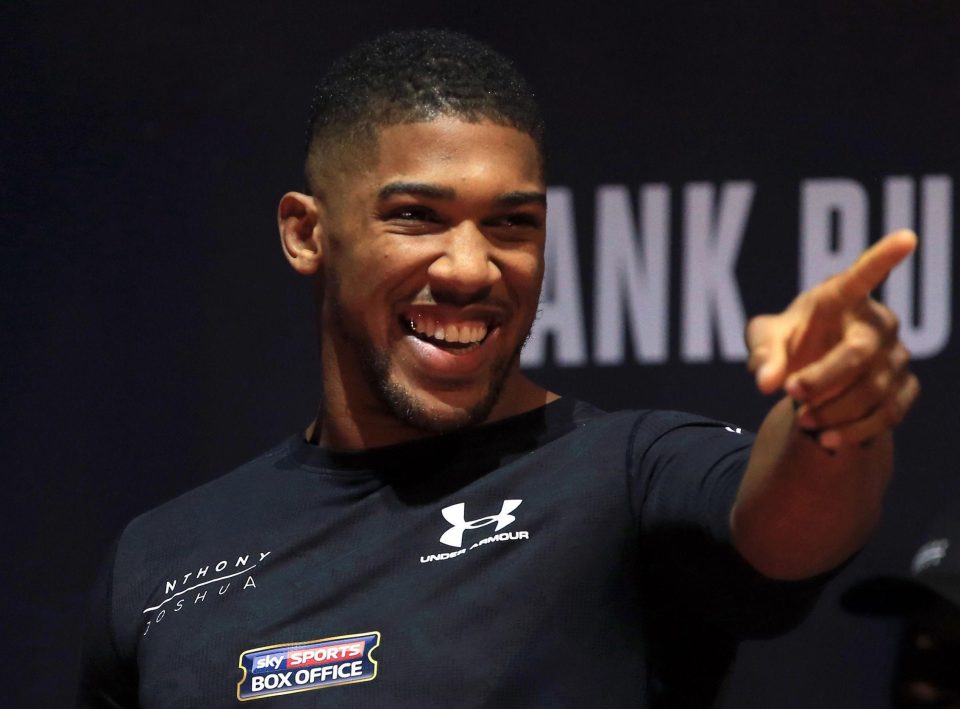  AJ suggested he wants boxers to behave like they do in other sports