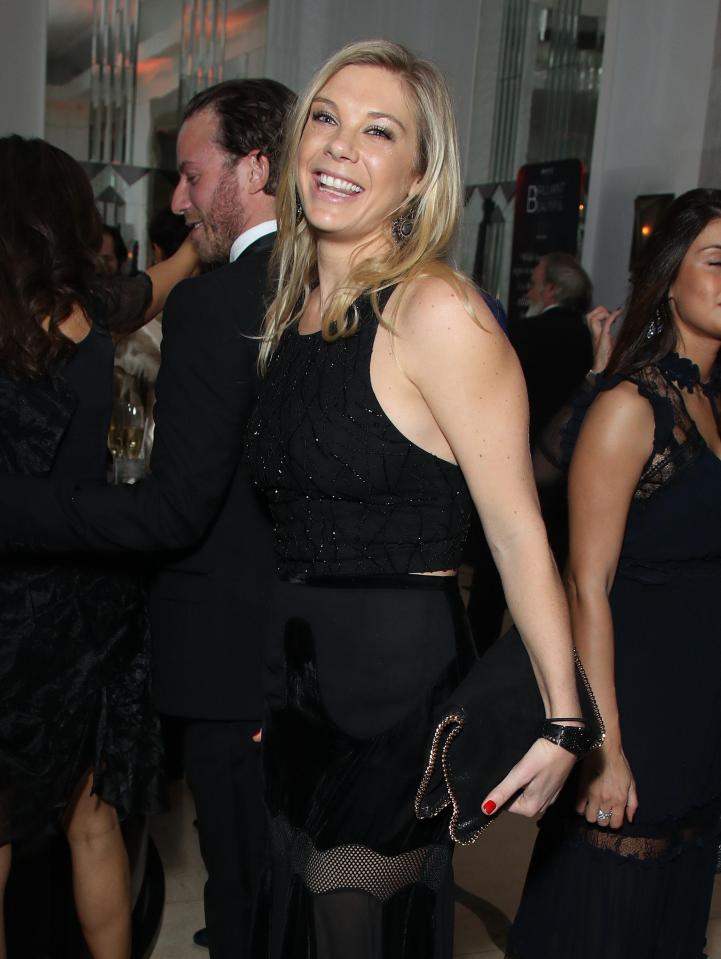  Chelsy looked in good spirits at the star studded bash