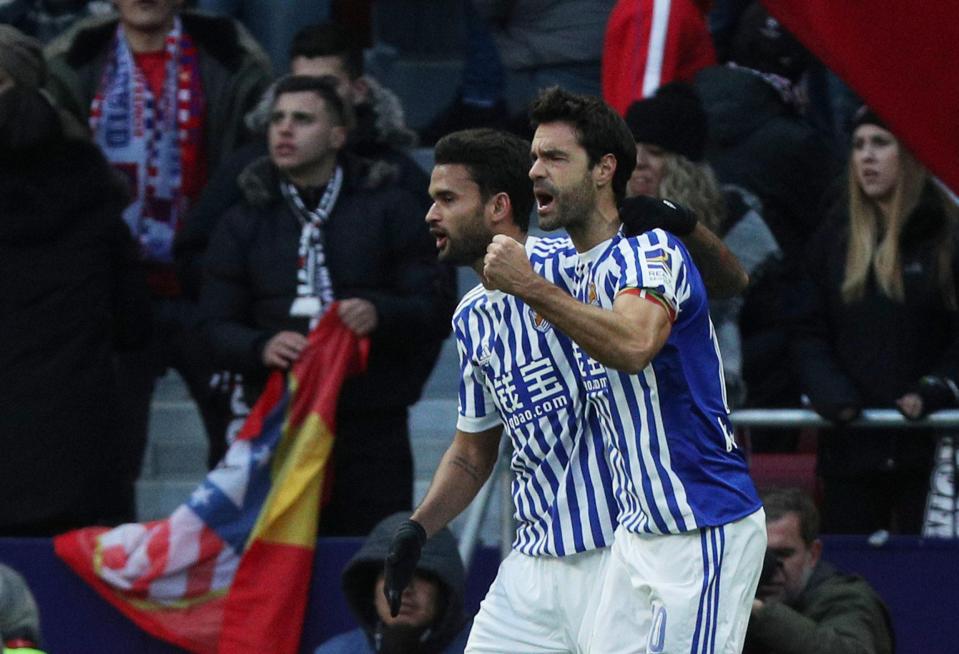  Willian Jose celebrates after his goal