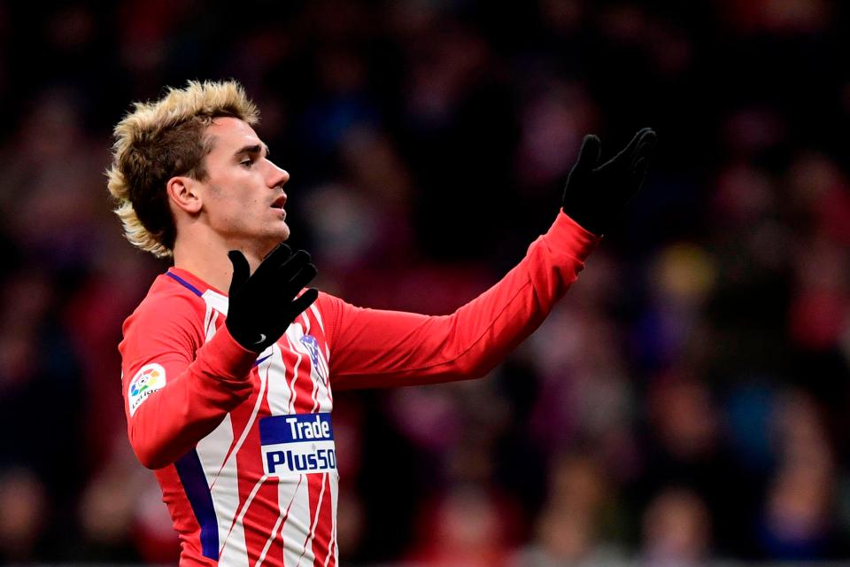  Antoine Griezmann scored the latewinner