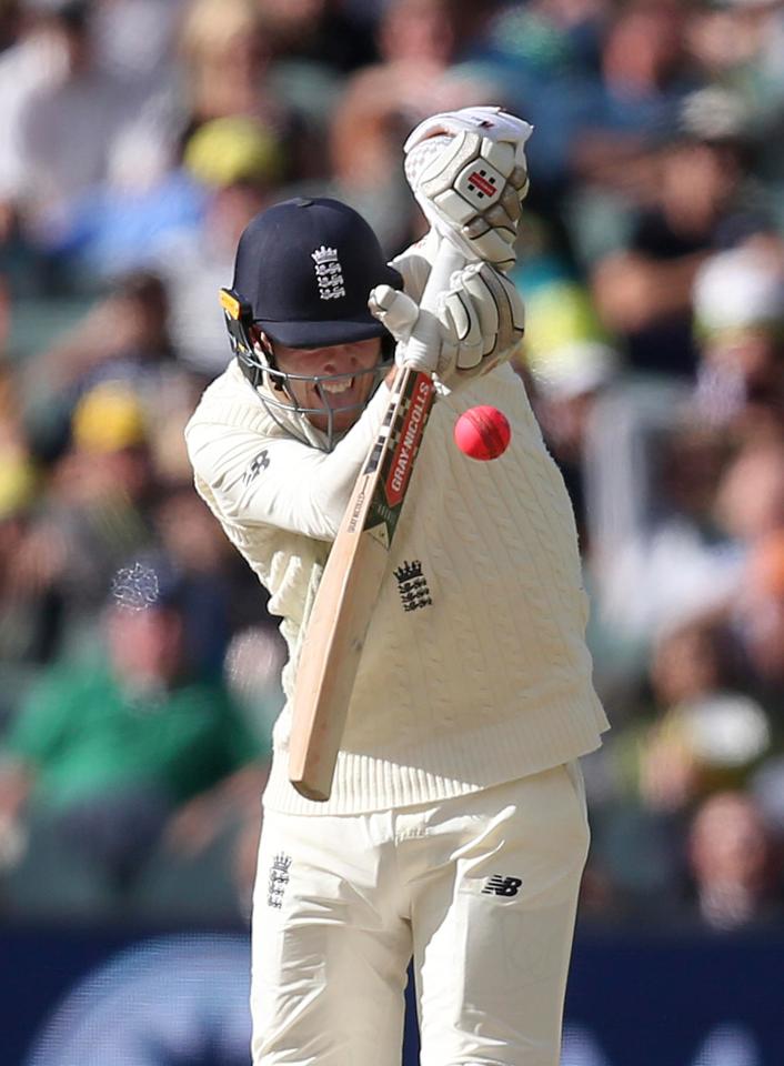  Craig Overton was the surprise star batsman for England