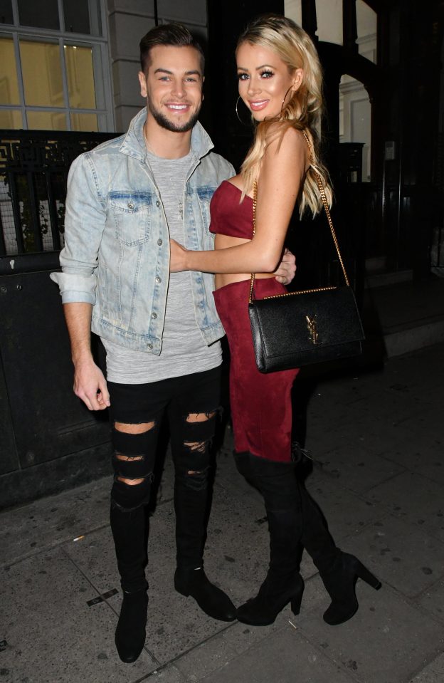 Writing in her magazine column, Olivia said: 'Obviously last week I was taking some time out from my relationship with Chris to work out what was going on in my head.'
