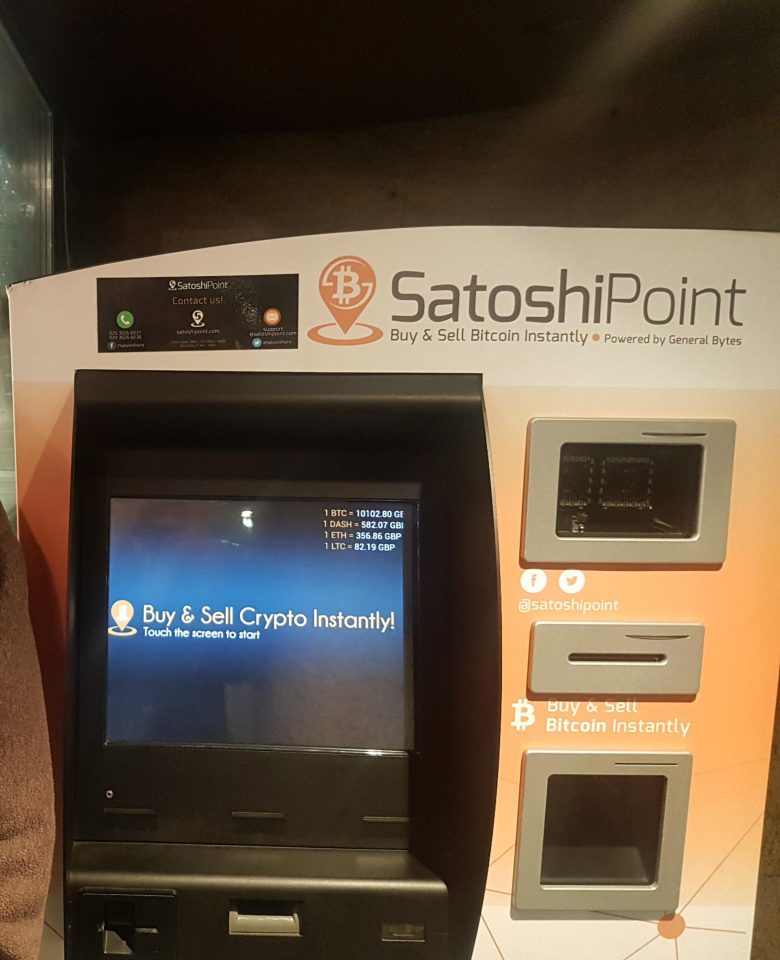 Bitcoin machines can now be found on High Streets 