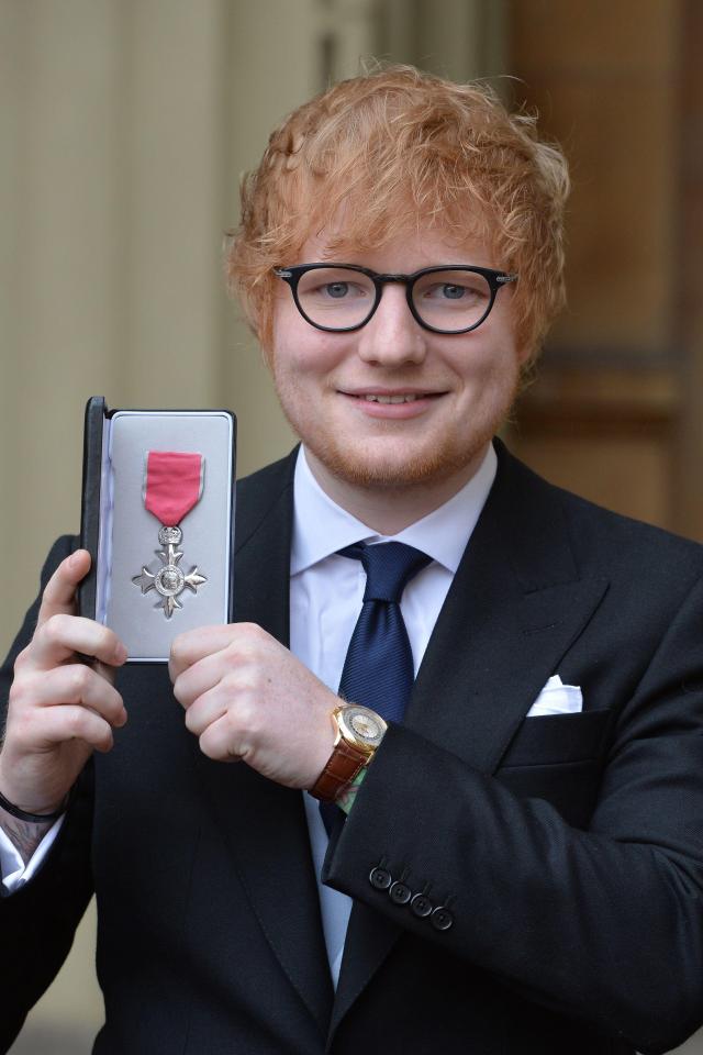  Ed Sheeran wants you to donate as much as you can by phone, text, email or cheque