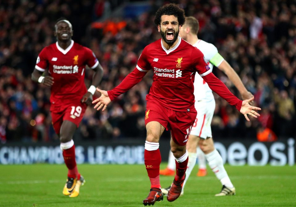  Salah scored seven goals in four games for Liverpool last month