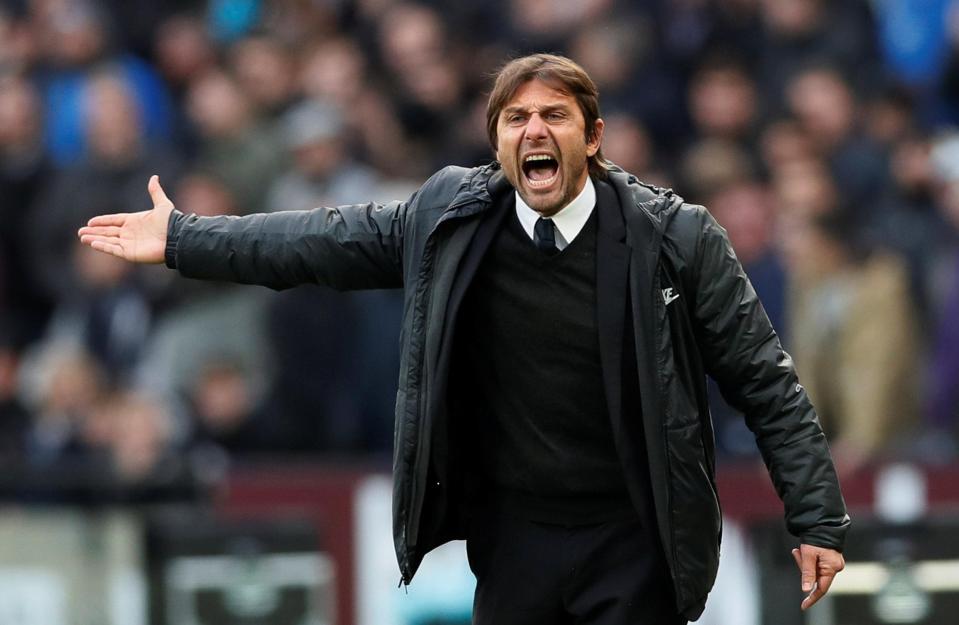  Antonio Conte's men will take on the Spanish giants in the last 16
