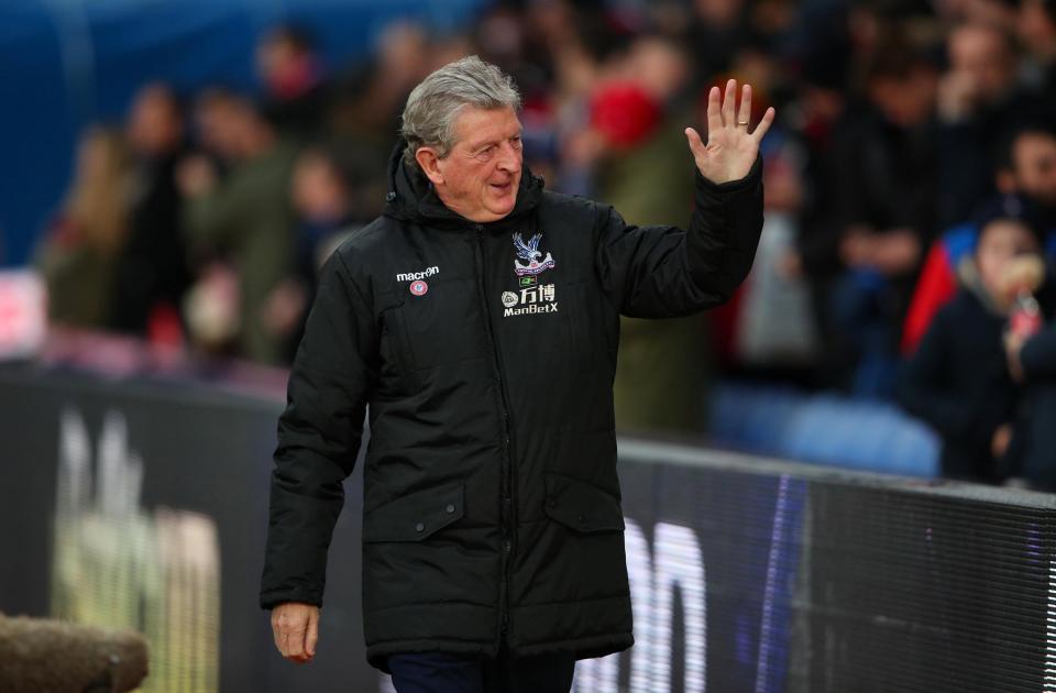 Roy Hodgson even had a run-in with a fan at the end of the game - but quickly cleared the air