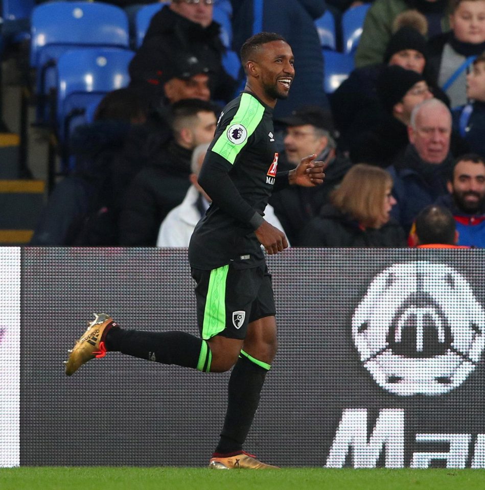  Defoe must have felt like doing a lap of honour