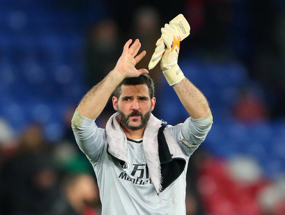 Julian Speroni has not sufficiently impressed Roy Hodgson to keep him on as Crystal Palace No1